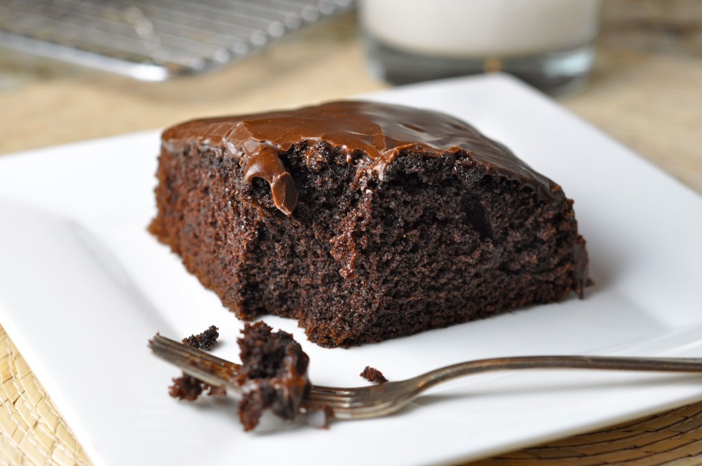 Chocolate Mocha Cake with Fudgy Frosting | More Sweets Please